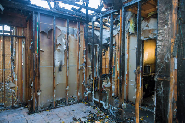 Professional Soot Removal technician working in Round Rock, TX